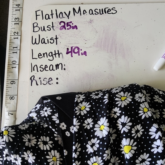 Long floral daisy maxi kimono - Picture 7 of 9